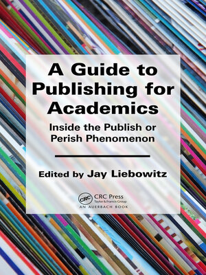 cover image of A Guide to Publishing for Academics